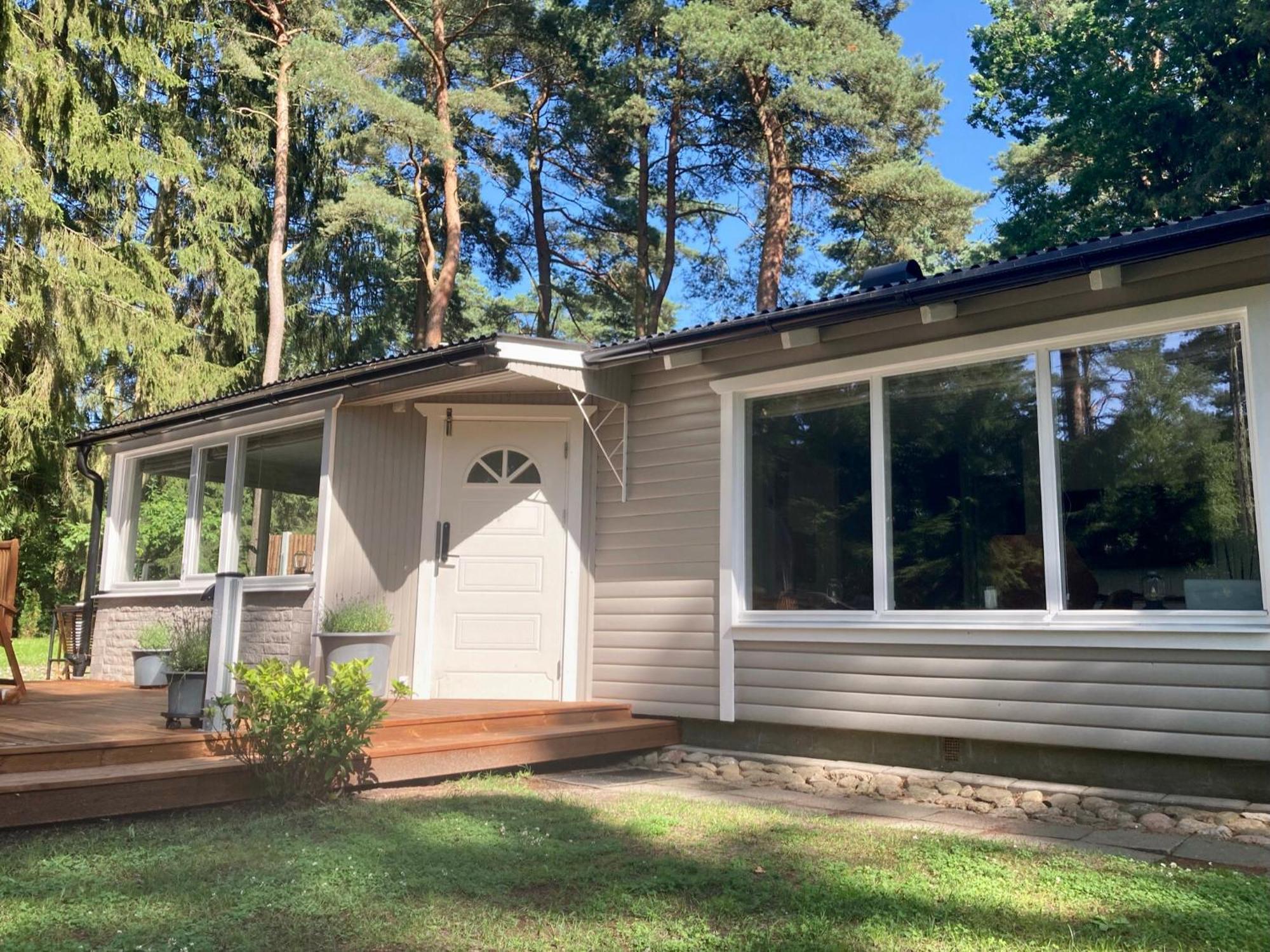Nordic Relax House - Woodhouse Villa Sjobo Bagian luar foto