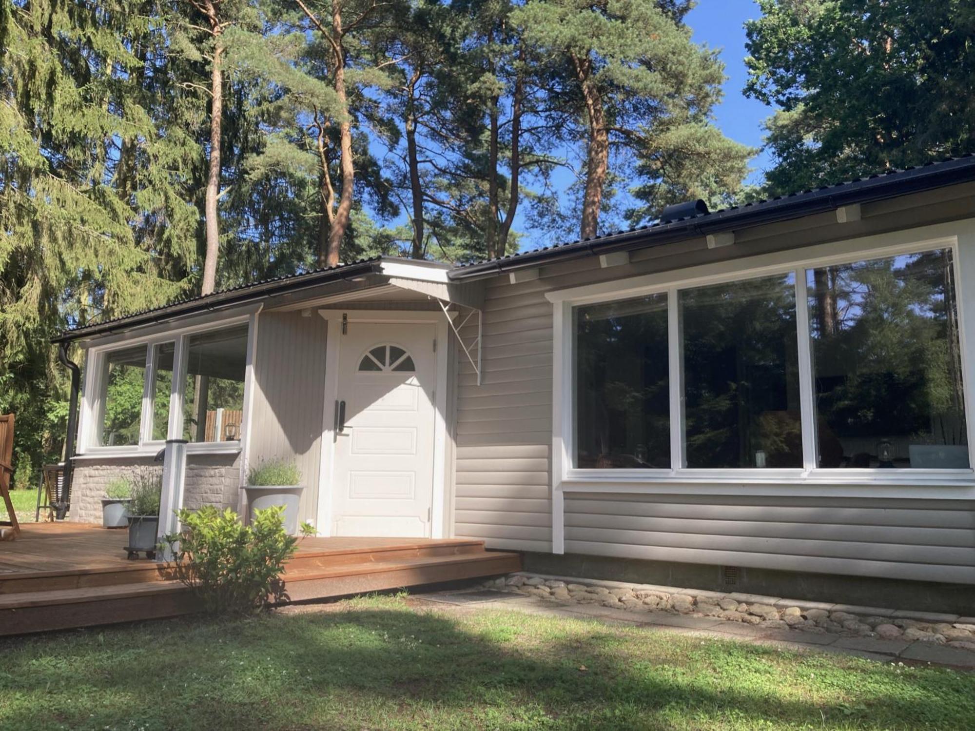 Nordic Relax House - Woodhouse Villa Sjobo Bagian luar foto