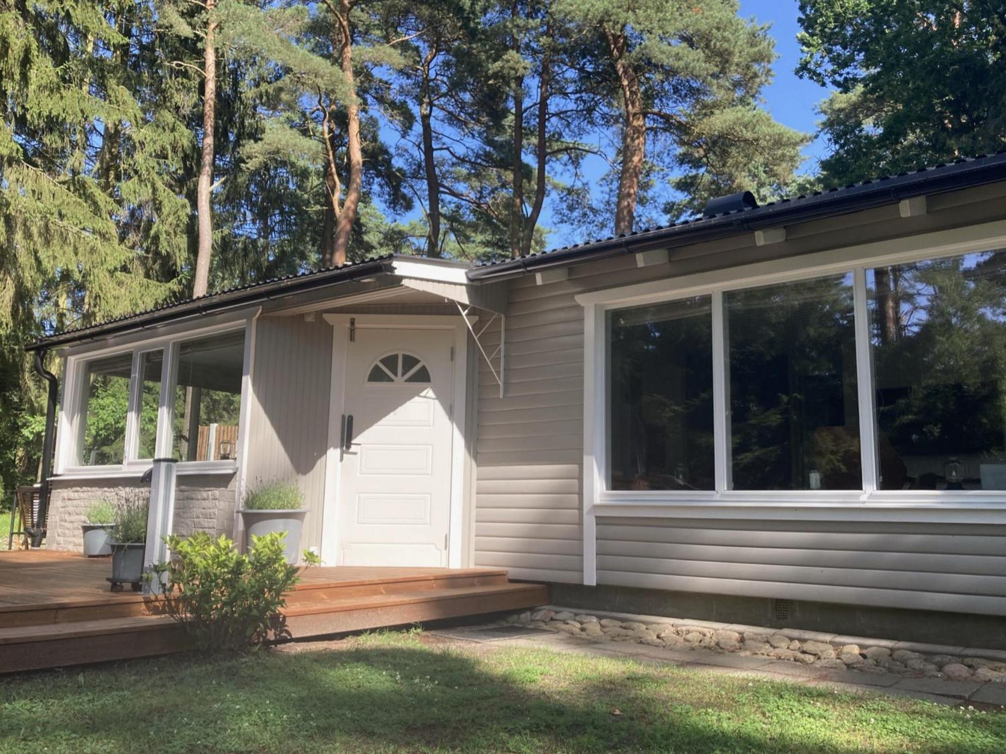 Nordic Relax House - Woodhouse Villa Sjobo Bagian luar foto